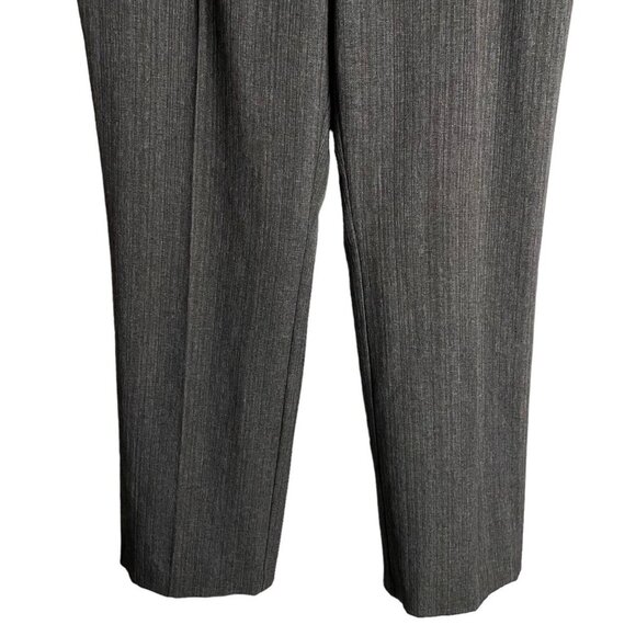 Conrad C. Collection Women's Gray Stretch Formal Straight Leg Pants - Picture 3 of 9